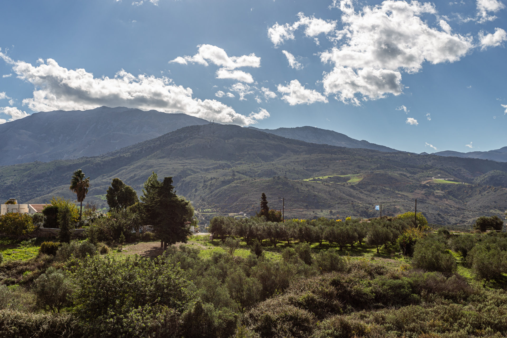 Villa Iris - Georgioupolis Villas Levanda avskild villa privat pool panoramautsikt över Kreta